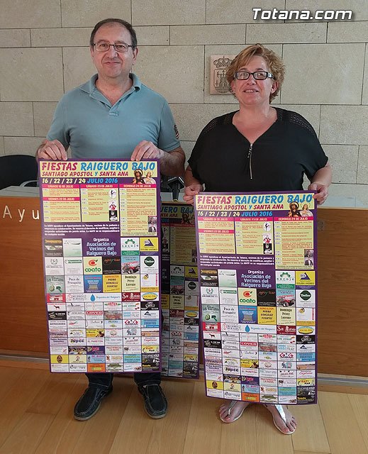 Las fiestas de El Raiguero Bajo se celebrarán del 22 al 24 de julio, en honor a Santiago Apóstol y Santa Ana, Foto 1
