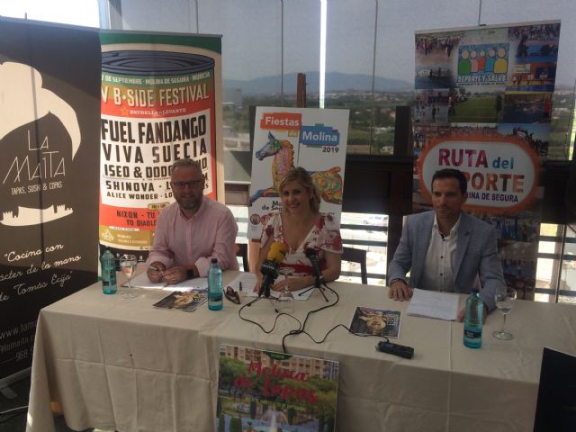 Las Fiestas de Molina de Segura 2019 se celebran del 31 de agosto al 16 de septiembre bajo el lema Disfruta de la Vida…vive la Fiesta! - 1, Foto 1