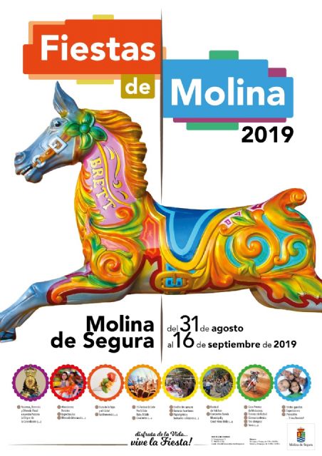 Las Fiestas de Molina de Segura 2019 se celebran del 31 de agosto al 16 de septiembre bajo el lema Disfruta de la Vida…vive la Fiesta! - 3, Foto 3