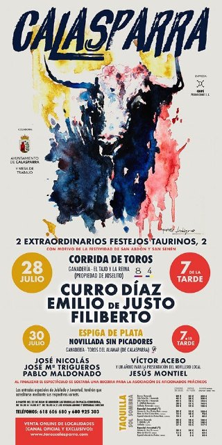 Presentada la programación de las fiestas patronales en honor a San Abdón y San Senén en Calasparra - 2, Foto 2