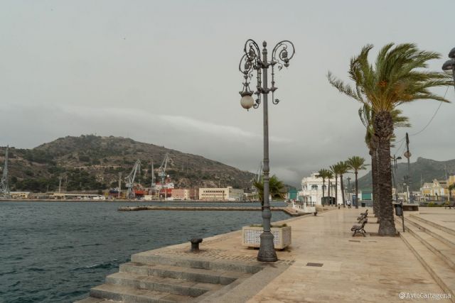 Aviso por fenómenos costeros y altas temperaturas este lunes en Cartagena - 1, Foto 1