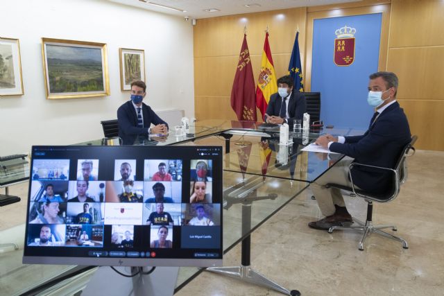 López Miras transmite ánimo y buena suerte a los deportistas de la Región que participarán en los Juegos Olímpicos y Paralímpicos de Tokio - 1, Foto 1