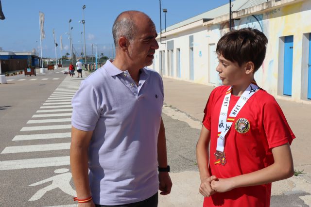 Carlos Vera, del Club Vera Pinatar, consigue la medalla de bronce en el Campeonato de España de Taekwondo Cadete - 2, Foto 2