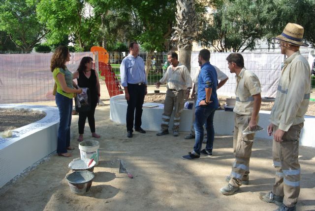 Jóvenes murcianos desempleados trabajan en la rehabilitación de zonas verdes de El Palmar, La Alberca, Sangonera La Verde y Puente Tocinos - 2, Foto 2