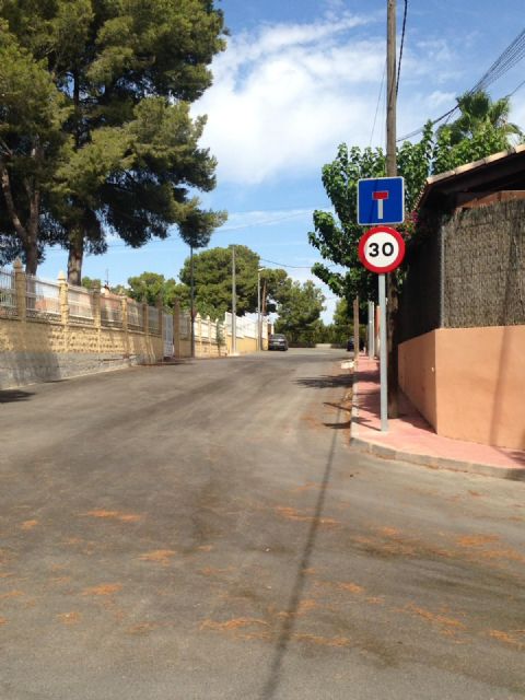 El Ayuntamiento de Molina de Segura ha llevado a cabo obras de mejora de seguridad vial en Los Valientes - 1, Foto 1