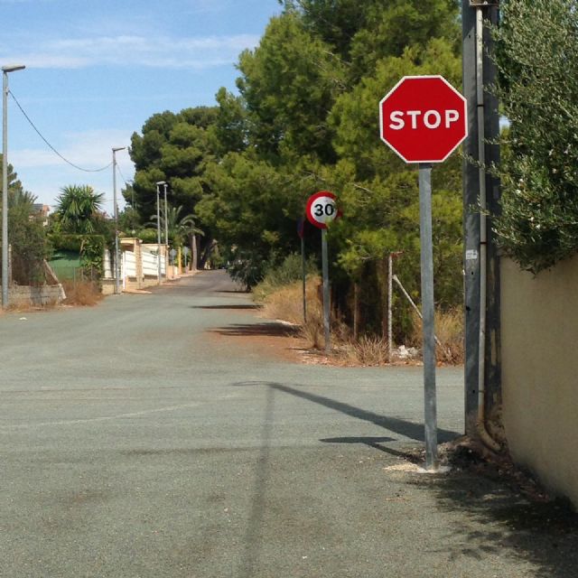 El Ayuntamiento de Molina de Segura ha llevado a cabo obras de mejora de seguridad vial en Los Valientes - 2, Foto 2
