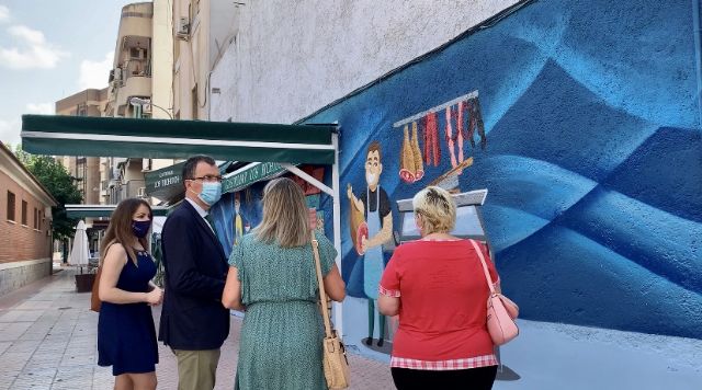 El peatón gana espacio y accesibilidad en el entorno de la plaza de abastos de Cabezo de Torres - 1, Foto 1