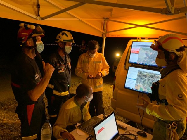 Se da por extinguido el incendio de la Sierra de la Carrasquilla (Lorca) - 2, Foto 2