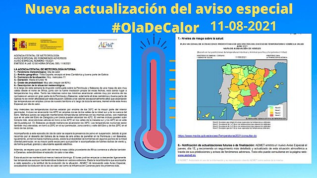 Aviso amarillo este jueves por una ola de calor que se prolongará probablemente hasta el lunes - 1, Foto 1