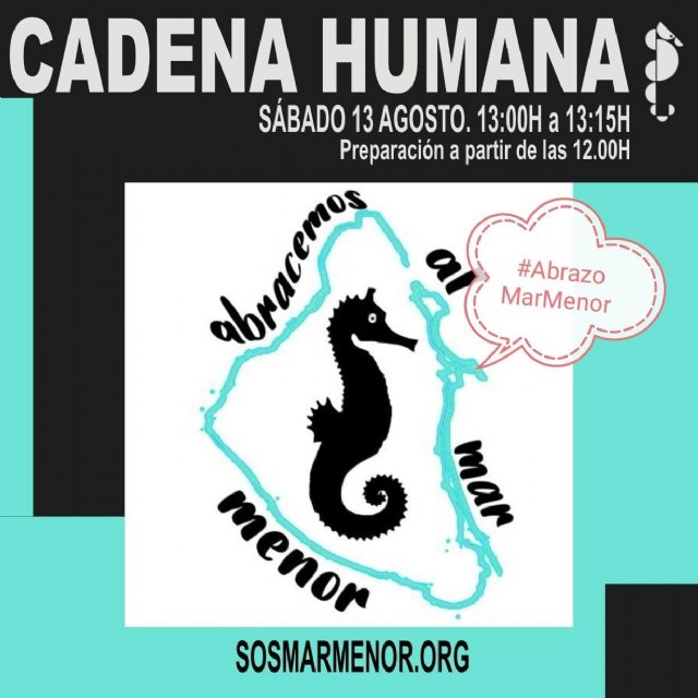 Acto simbólico del abrazo al Mar Menor creando una cadena humana alrededor del Mar Menor - 1, Foto 1