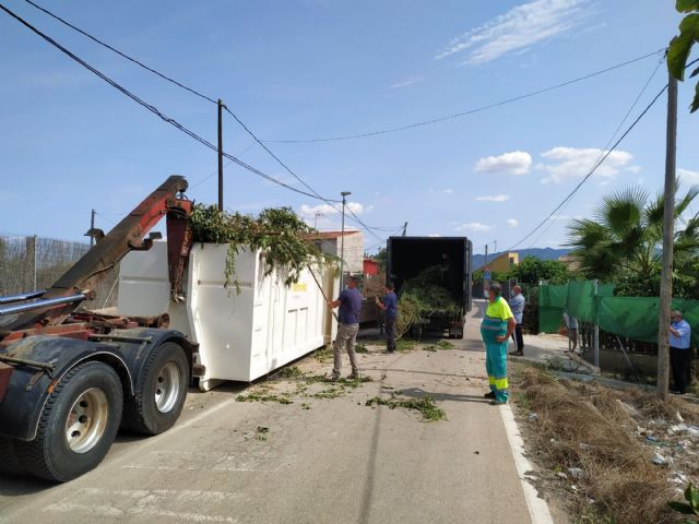 El Servicio de Recogida de Podas permite a los agricultores murcianos deshacerse de 182 toneladas de residuos - 1, Foto 1