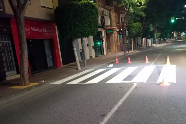 Comienza el repintado de la señalización horizontal en varias zonas del municipio - 3, Foto 3