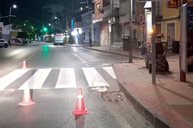 Comienza el repintado de la señalización horizontal en varias zonas del municipio - 4, Foto 4