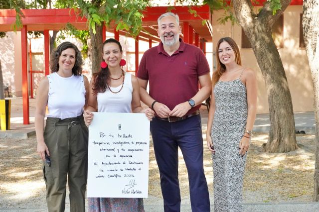 Lucrecia Acosta Soto recibirá la Medalla al Mérito Científico del Ayuntamiento de Santomera - 1, Foto 1