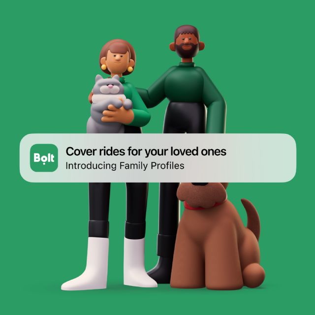 Bolt lanza Family Profile en España para controlar los gastos y mejorar la experiencia de movilidad bajo demanda para los hogares - 1, Foto 1