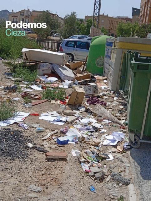 Podemos-Cieza cuestiona la decisión del gobierno local de fusionar los contratos de limpieza viaria y recogida de residuos - 1, Foto 1