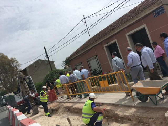 Cambiemos Murcia recuerda a Ballesta que las obras de la red de saneamiento en San Ginés aún no han finalizado - 1, Foto 1