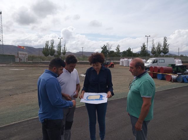Se inicia la fase final de las obras de la pista de atletismo de Puerto Lumbreras - 3, Foto 3