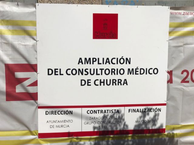 Arrancan las obras de ampliación del consultorio de Churra para reforzar  la asistencia sanitaria de miles de vecinos - 1, Foto 1