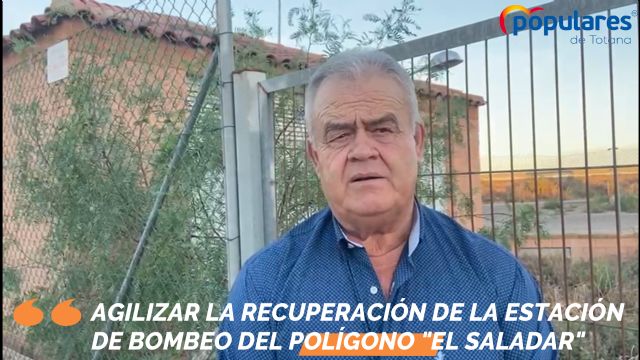 Juan Pagán propone agilizar la recuperación de la estación de bombeo del polígono industrial El Saladar para que vuelva a prestar servicio cuanto antes, Foto 4