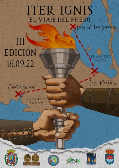 El fuego sagrado de Carthagineses y Romanos saldrá de Los Alcázares el próximo 16 de septiembre - 1, Foto 1