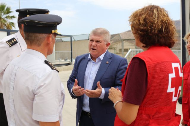 Vélez supervisa el final de las obras del Centro de Atención Temporal de Extranjeros de Cartagena y anuncia su inmediata apertura - 1, Foto 1
