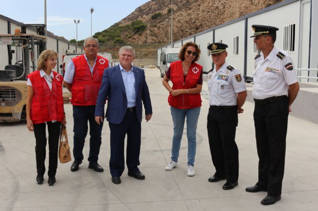 Vélez supervisa el final de las obras del Centro de Atención Temporal de Extranjeros de Cartagena y anuncia su inmediata apertura - 3, Foto 3