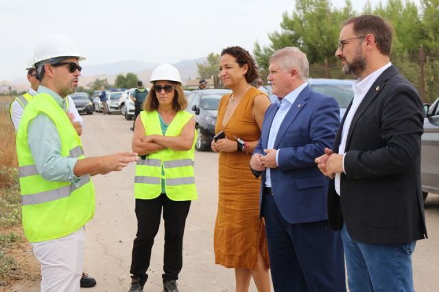 El delegado del Gobierno visita el tramo Lorca-Pulpí de las obras de construcción de la Alta Velocidad entre Murcia y Almería - 1, Foto 1
