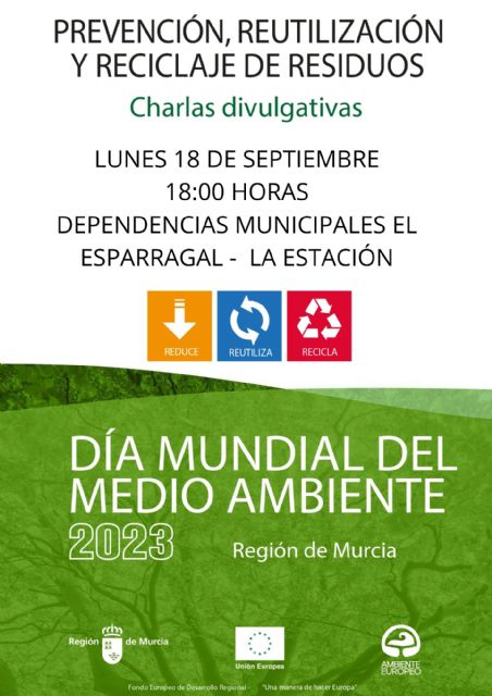Las dependencias municipales de El Esparragal La Estación acogerán una charla divulgativa sobre prevención, reutilización y reciclaje de residuos - 1, Foto 1