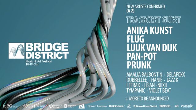 Pan-pot, flug, luuk van dijk, prunk y anika kunst, entre los nuevos confirmados de bridge district festival - 3, Foto 3