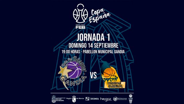 El Ciudad Molina Basket inicia la Copa de España en Gandía - 1, Foto 1
