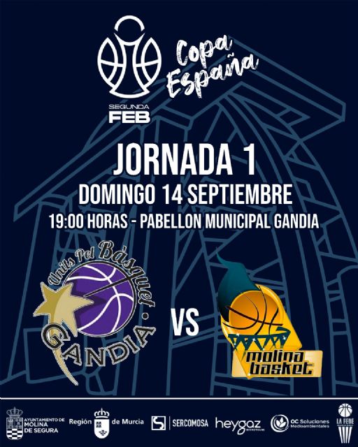 El Ciudad Molina Basket inicia la Copa de España en Gandía - 2, Foto 2