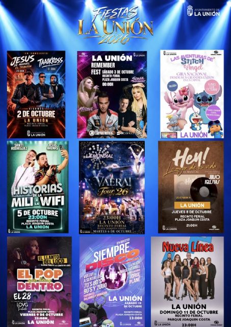La Mundial, Nueva Línea y Taao Kross encabezan el cartel de las fiestas patronales de la Virgen del Rosario 2026 - 3, Foto 3