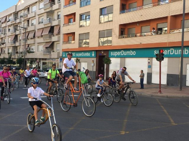Más de 1.500 ciclistas festejan los 40 años de Juegos Deportivos del Guadalentín - 1, Foto 1
