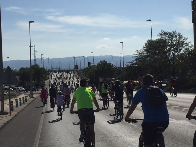 Más de 1.500 ciclistas festejan los 40 años de Juegos Deportivos del Guadalentín - 2, Foto 2