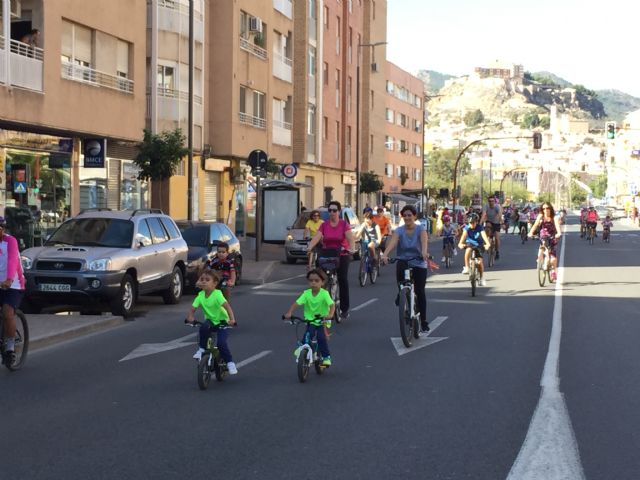 Más de 1.500 ciclistas festejan los 40 años de Juegos Deportivos del Guadalentín - 5, Foto 5