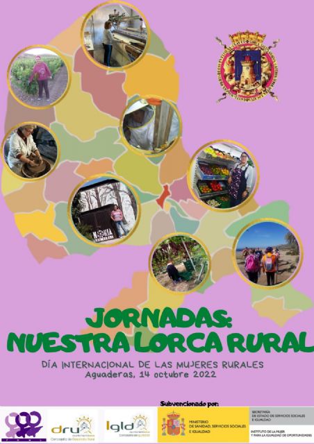 El Ayuntamiento de Lorca conmemorará el Día Internacional de las Mujeres Rurales con una jornada de convivencia en el Centro Social de Aguaderas este viernes - 1, Foto 1