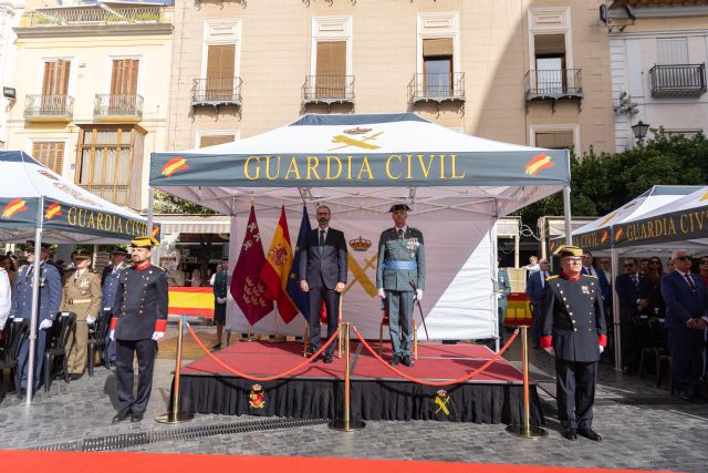 Francisco Lucas felicita a la Guardia Civil por su trabajo para sostener el orden público y restablecer la normalidad durante los sucesos de Torre Pacheco del pasado verano - 1, Foto 1