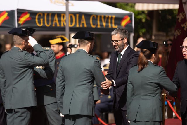Francisco Lucas felicita a la Guardia Civil por su trabajo para sostener el orden público y restablecer la normalidad durante los sucesos de Torre Pacheco del pasado verano - 3, Foto 3
