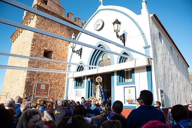 La Purísima Concepción de Bolnuevo es recibida en Mazarrón al inicio de la semana de las Fiestas del Milagro 2018, Foto 2