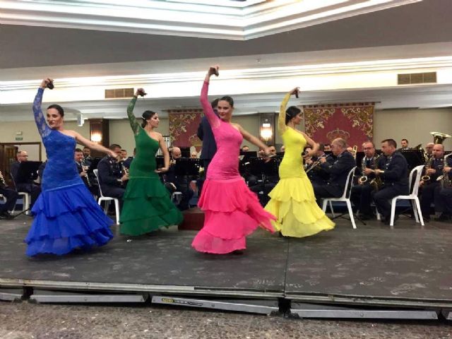 El flamenco de Lo Ferro abre los XXII Juegos Inter Academias Militares en San Javier - 3, Foto 3