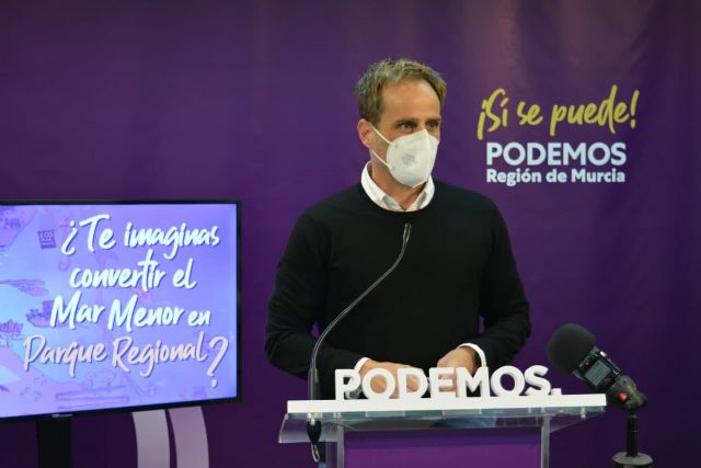 Unidas Podemos explica en un vídeo cuál sería la extensión del Parque Regional del Mar Menor y cómo ayudaría a protegerlo - 1, Foto 1