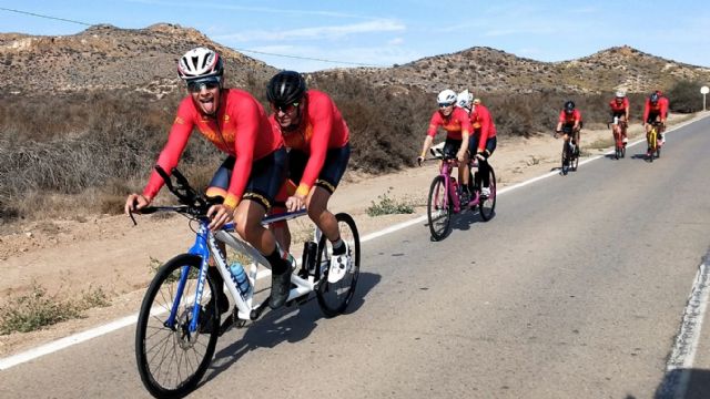 La selección española de paratriatlón se concentra en Mar de Pulpí con la vista centrada en los Juegos - 4, Foto 4