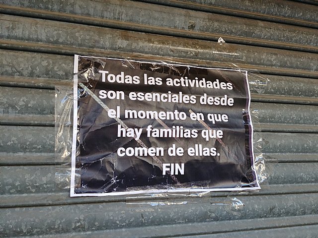 CCOO exige al gobierno regional la protección de los trabajadores de la hostelería en la Región de Murcia, Foto 1