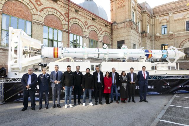 MIURA 1, como se denomina este cohete suborbital, se muestra estos días en Madrid, desde donde viajará de vuelta a Teruel para proseguir las pruebas antes de su despegue previsto para el último trimestre de 2022 - 4, Foto 4