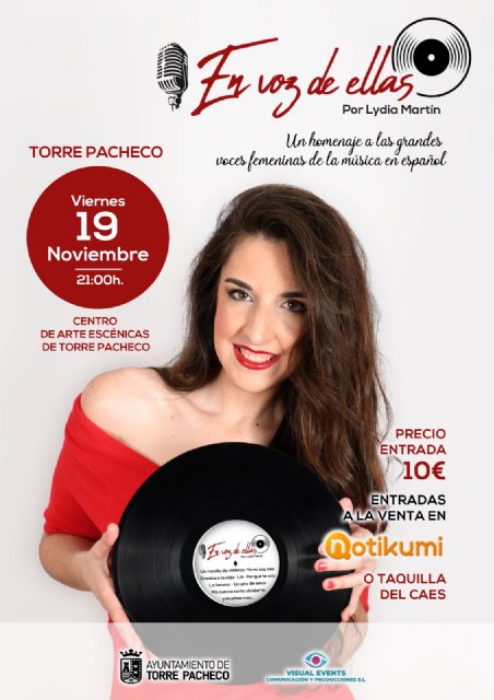 Torre Pacheco acoge un concierto en homenaje a las mujeres de la música en español - 1, Foto 1