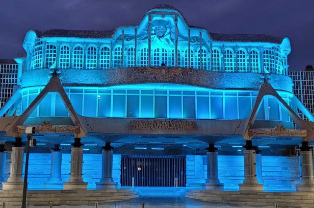 La Asamblea se ilumina de azul para conmemorar el Día Mundial de la Diabetes - 1, Foto 1