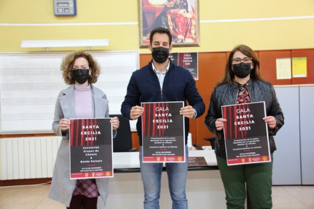 Conciertos en honor a santa Cecilia 2021 de la Agrupacin Musical de Alhama, Foto 1