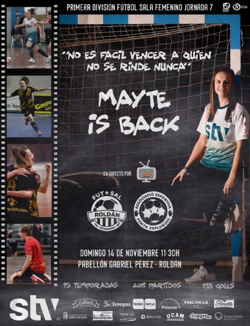 El STV Roldán intentará retomar la senda de la victoria ante el Penya Esplugues - 1, Foto 1