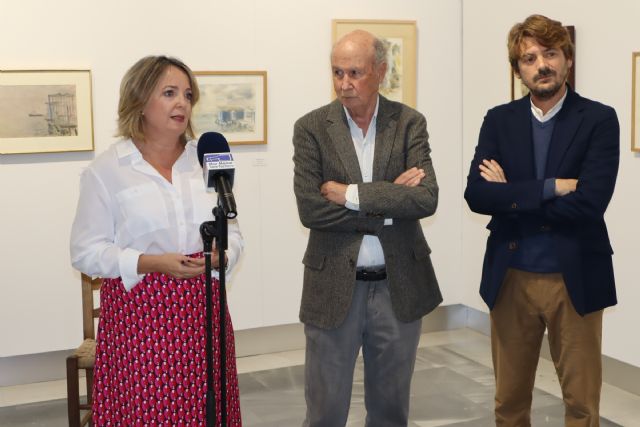 El Museo Barón de Benifayó expone las acuarelas de Pedro Serna dedicada al Mar Menor - 2, Foto 2